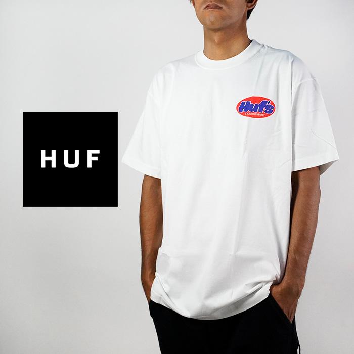HUF（ハフ） Tシャツ HUF LIQUORMART S/S TEE TS01946 White ホワイト
