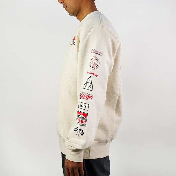 HUF ハフ スウェット トレーナー × TRD CONCEPT CREWNECK FLEECE HUF ハフ スウェット トレーナー × TRD CONCEPT CREWNECK FLEECE
