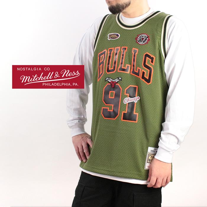 Mitchell &amp; Ness - NBA ユニフォーム  デニス　ロッドマン　ミッシェルアンドネス ミッチェルアンドネス（Mitchell&Ness）（メンズ）NBA
