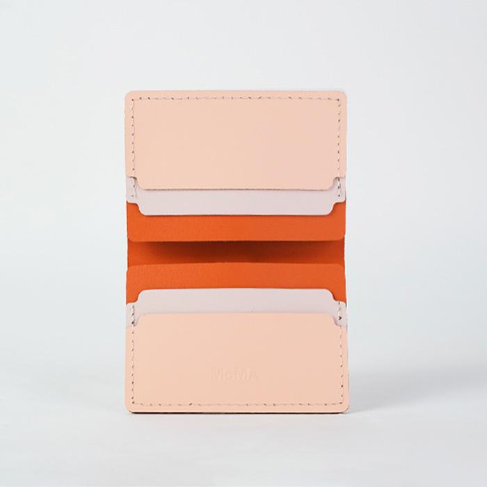 MoMA モマ ミニウォレット MOMA RECYCLED LEATHER WALLET #152630 Pink