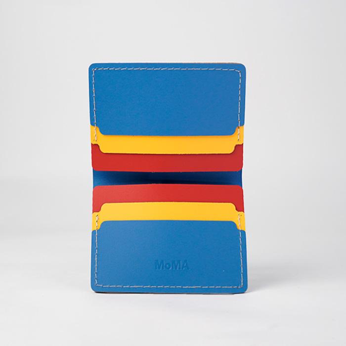 MoMA モマ ミニウォレット MOMA PRIMARY RECYCLED LEATHER WALLET
