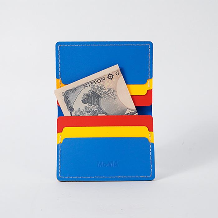 MoMA モマ ミニウォレット MOMA PRIMARY RECYCLED LEATHER WALLET