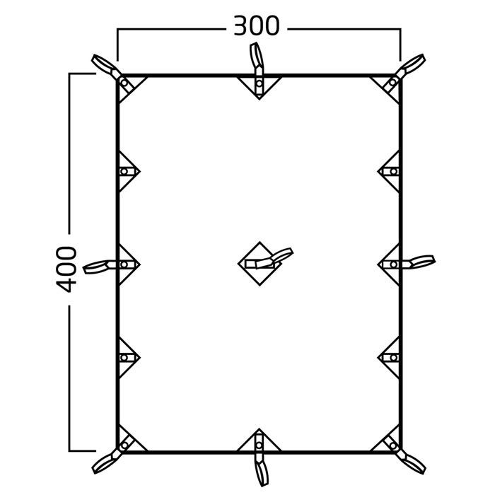 NORDISK 22年秋冬モデル ノルディスク タープ KARI 12 BASIC