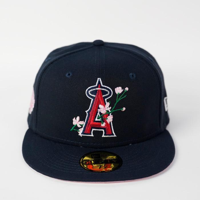 ニューエラ 帽子 キャップ NEWERA MLB 59FIFTYFITTED SIDEPATCH BLOOM Los Angeles Angels 60288162 Navy ロサンゼルス エンジェルス 大谷翔平 サイドパッチ MLB｜nest001｜08