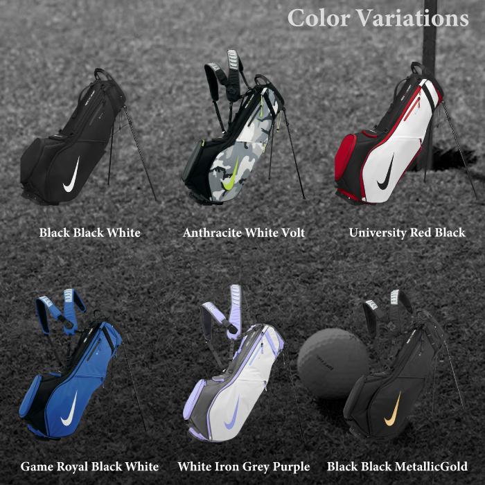 NIKE（ナイキ） ゴルフバッグ NIKE GOLF AIR SPORT 2 GOLF BAG Black