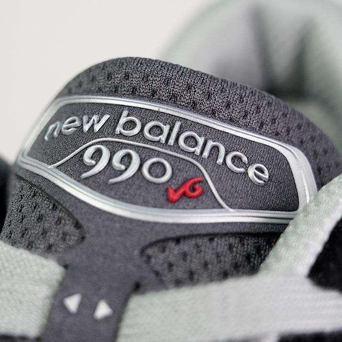 ニューバランス スニーカー 靴 new balance M990V6 MADE IN USA M990BK6 990V6 Black White 【Width:D】 アメリカ製 Dワイズ ブラック メンズ 男性 ローカット｜nest001｜07