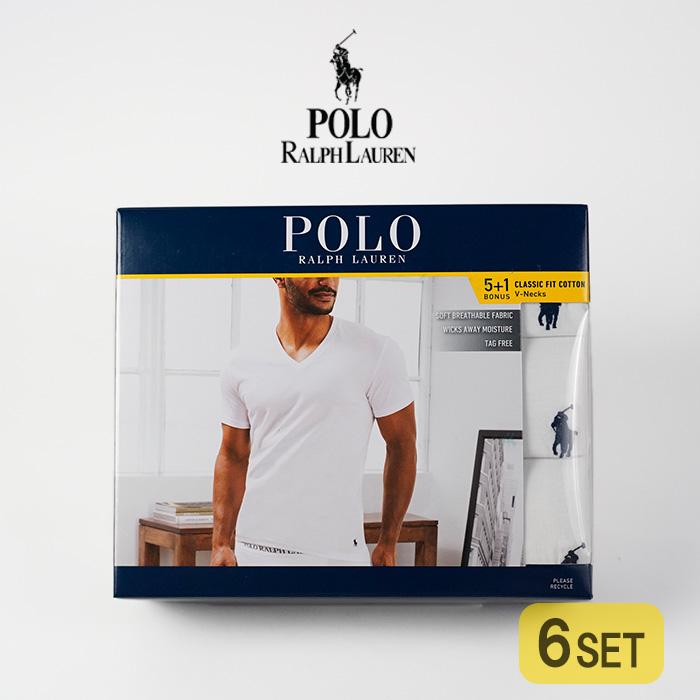 Polo Ralph Lauren Tシャツ 6枚セット POLO RALPH LAUREN（ポロ・ラルフローレン） ポロ ラルフローレン V