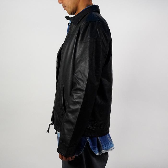 ポロ ラルフローレン レザージャケット POLO RALPH LAUREN LAMBSKIN MAXWELL LEATHER WINDBREAKER  710671431001 G2-Polo Black ブラック 黒 ラムスキン 羊皮