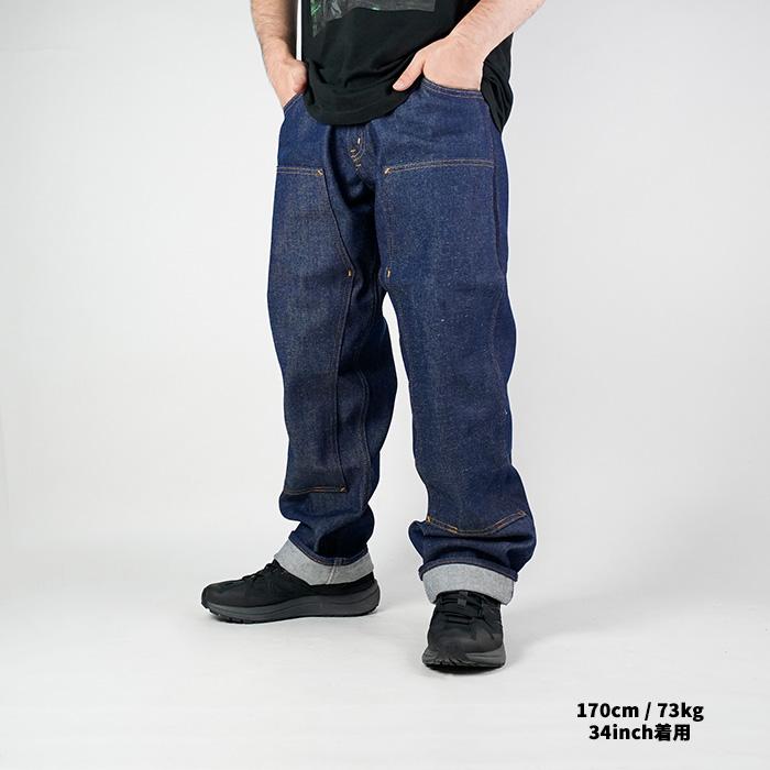 プリズンブルース ダブルニー ワークジーンズ デニム PRISON BLUES DOUBLE KNEE WORK JEANS Without Suspender Buttons 123 1231111 Rigid Blue｜nest001｜11