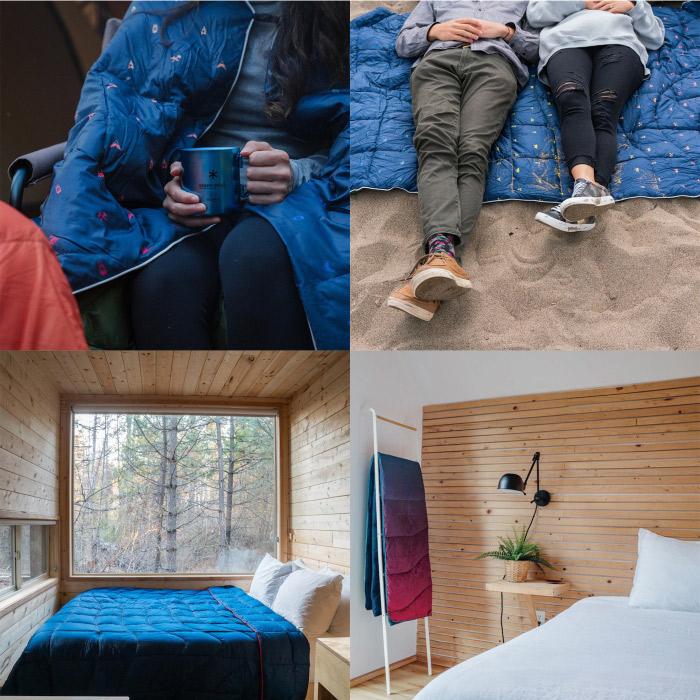 ランプル ブランケット NANOLOFT PUFFY 新品未使用 Amazon｜RUMPL ランプル ナノロフト パフィー ブランケット