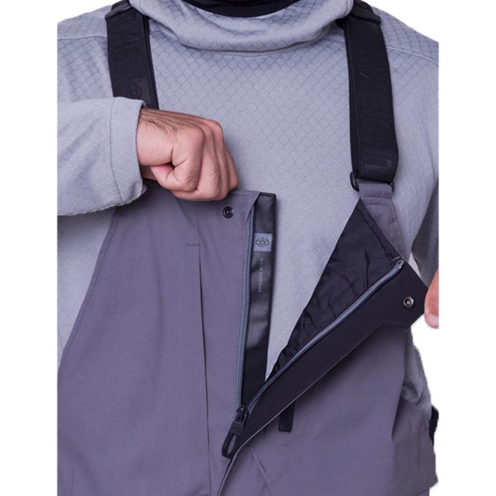 [日本正規品]スノーボード ウェア シックスエイトシックス パンツ 2024 686 MEN'S GORE-TEX STRETCH DISPATCH BIB Rhino Grey ストレッチ 23-24 ゴアテックス｜nest001｜05