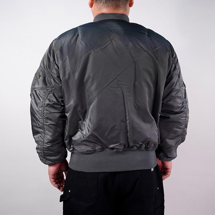 ALPHA INDUSTRIES MA-1 フライトジャケット ブラック Alpha Industries アルファ × トップガン フライトジャケット