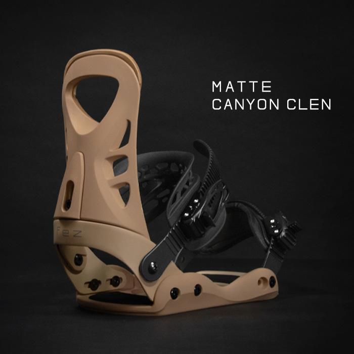 2024年ニューモデル ビンディング スノーボード FEZ BINDING All Black