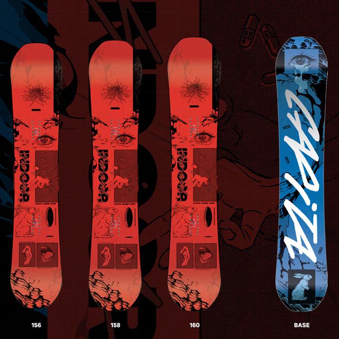 capita indor survival 156　23-24モデル　キャピタ キャピタ（CAPITA）（メンズ）スノーボード 板 23-24 型落ち INDOOR