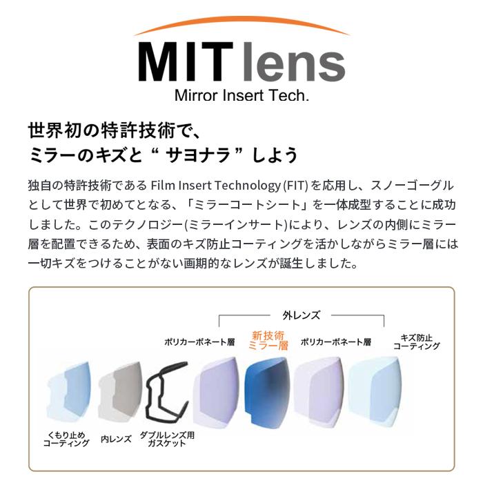 DICE（ダイス） [日本正規品]スノーボード ゴーグル バンク 2024 DICE