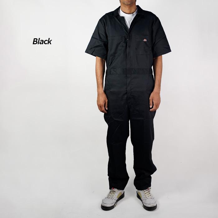 Dickies ブラック つなぎ XL 3枚セット Dickies ディッキーズ つなぎ メンズ ロング スリーブ