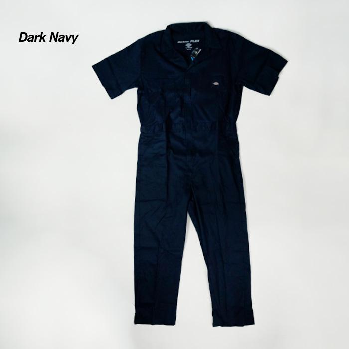 Dickies ディッキーズ カバーオール 半袖 つなぎ FLEX SHORT