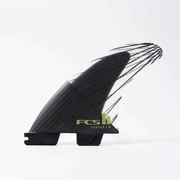 FCS サーフィン トライフィン II CARVER PC CARBON TRI RETAIL