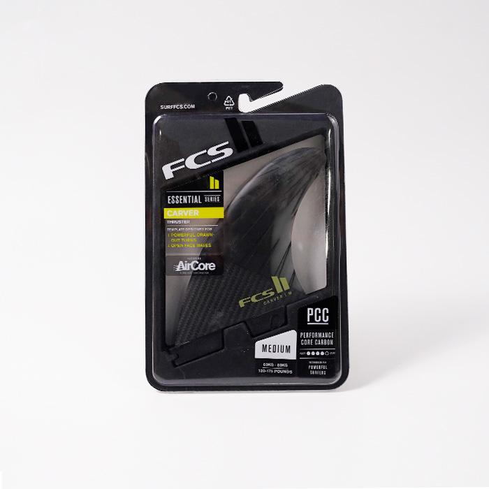 FCS サーフィン トライフィン FCS II CARVER PC CARBON TRI RETAIL