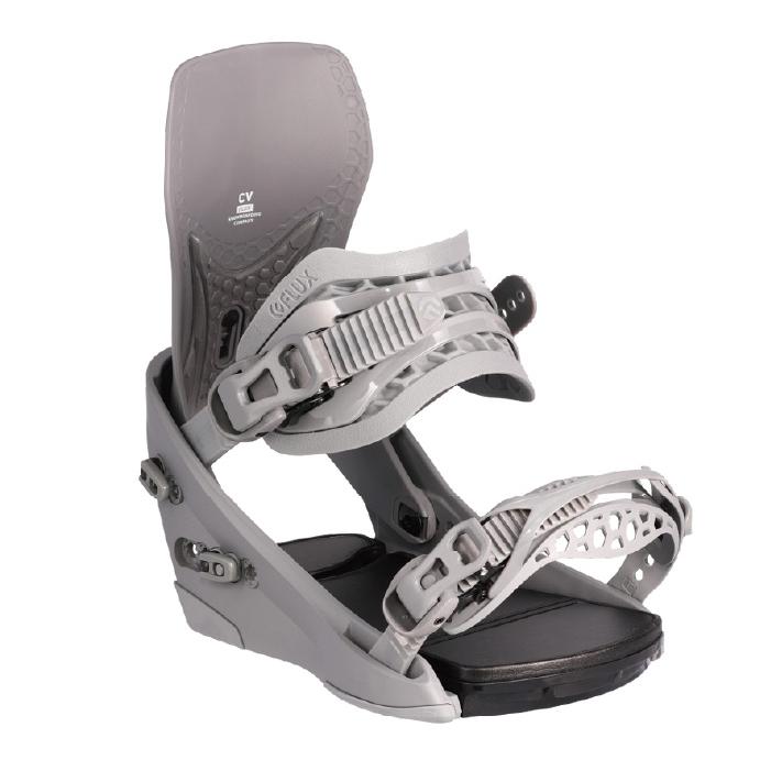 FLUX CV スノーボードビンディング グレーSサイズ FLUX BINDINGS [旧品・即日発送OK][日本正規品]スノーボード