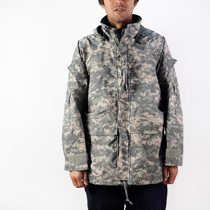 ゴアテックスジャケット NEW GEN2 ACU ECWCS GORETEX PARKA エクワックス 迷彩 デジタルカモ デッドストック メンズ ミリタリー 軍物 アメリカ軍 陸軍｜nest001｜02