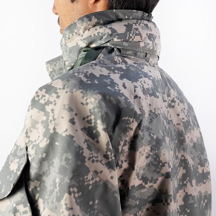 ゴアテックスジャケット NEW GEN2 ACU ECWCS GORETEX PARKA エクワックス 迷彩 デジタルカモ デッドストック メンズ ミリタリー 軍物 アメリカ軍 陸軍｜nest001｜07