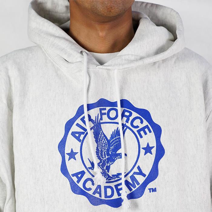 AFA空軍士官学校/L/チャンピオン/ウィンドストッパー/パーカー/グレー AFA空軍士官学校/L/チャンピオンCHAMPION/WIND STOPPER/ウィンド