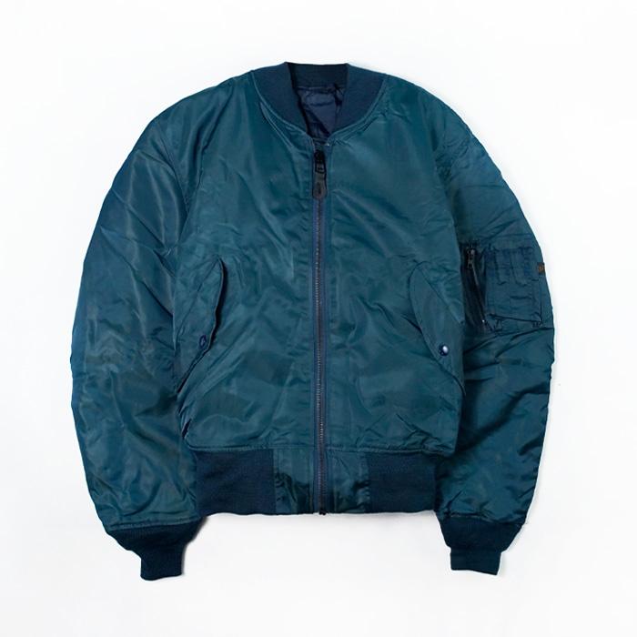 ALPHA　アルファ　フライトジャケット　訳あり Alpha Industries（アルファ・インダストリーズ） 0615-00-573-8335 L