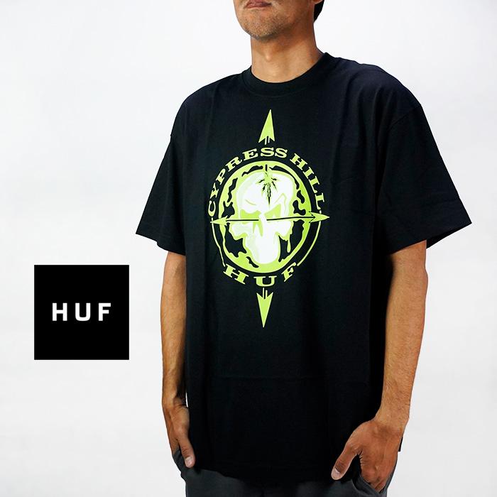 HUF（ハフ） Tシャツ × CYPRESS HILL BLUNTED COMPASS S/S TEE TS02339