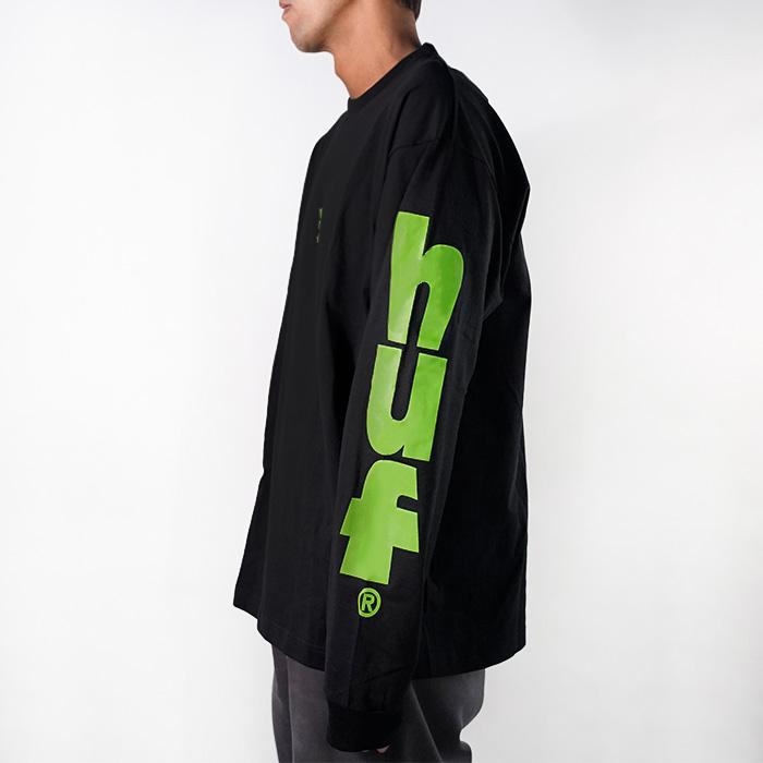 HUF ハフ 長袖 Tシャツ MEGABLAST STRETCH L/S TEE TS02170