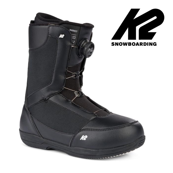 3回使用 K2 MARKET 28cm スノーボードブーツ ブラック BOA K2 [旧品・即日発送OK][日本正規品]スノーボード ブーツ ケーツー