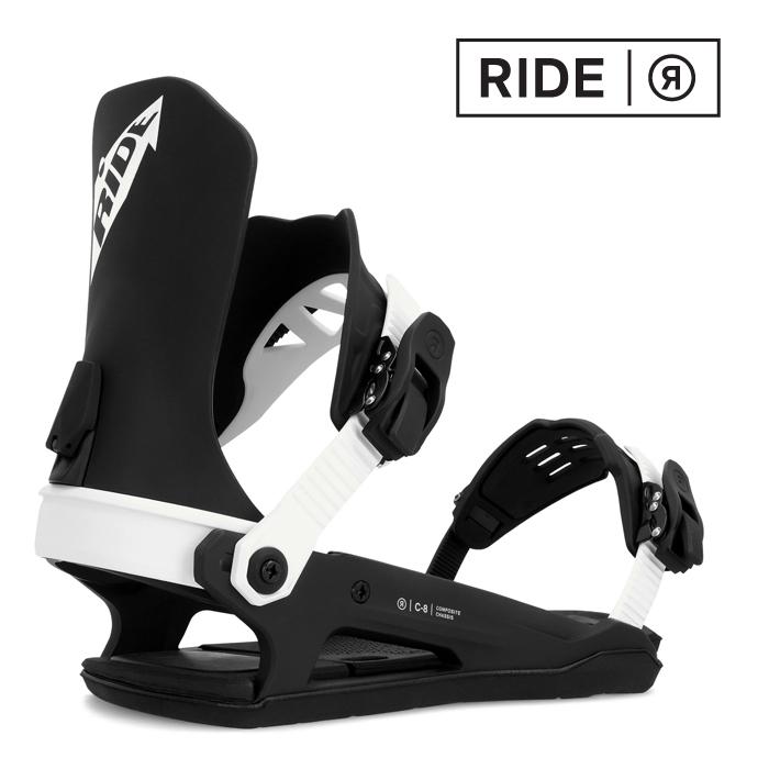 RIDE C-8 ビンディング クラシックブラック M RIDE（ライド） [日本正規品] スノーボード ビンディング 2024 RIDE C