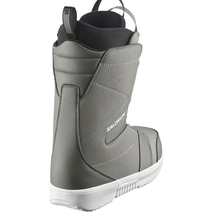 [日本正規品]スノーボード ブーツ サロモン ファクション ボア 2024 SALOMON FACTION BOA Steeple Gray Pewter White スノボー 23-24 男性 メンズ｜nest001｜05