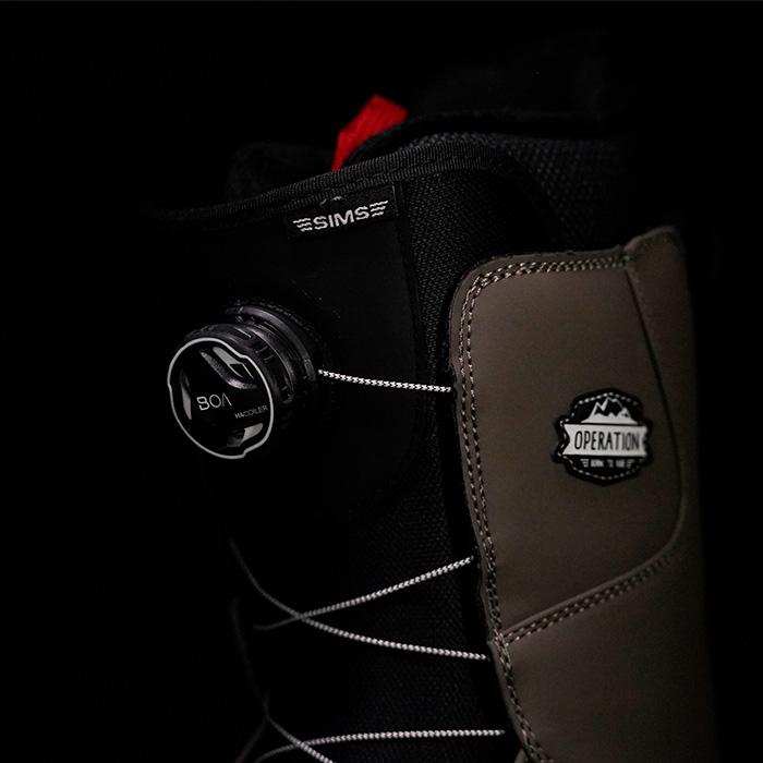 SIMS OPERATION シムス スノーボード ブーツ ケース付き SIMS [特典アリ☆ブーツケースプレゼント][日本正規品