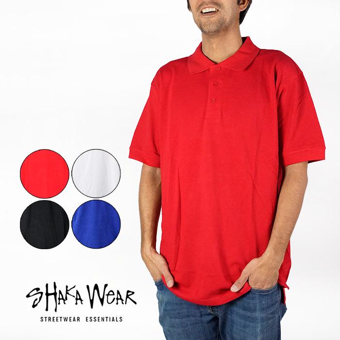 SHAKA WeAR（シャカウェア） ポロシャツ Shaka Wear 6.2oz POLO SHORT