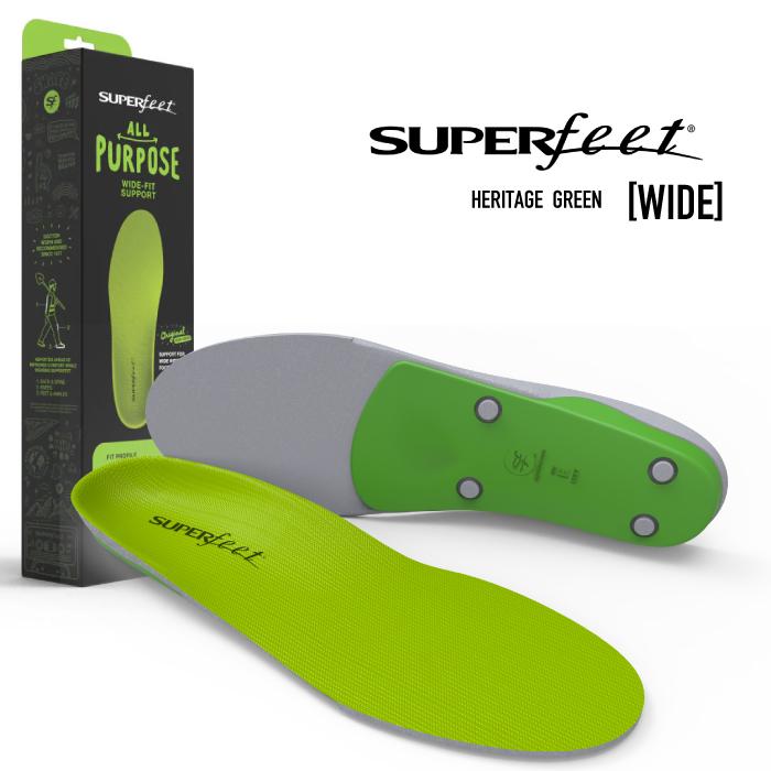 スーパーフィート インソール SUPERFEET All-Purpose Support Wide-Fit