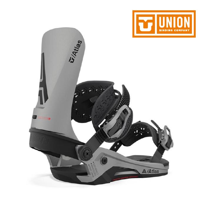 [日本正規品] スノーボード ビンディング ユニオン アトラス 2024 UNION ATLAS Metallic Silver スノボー 23-24 メンズ 男性