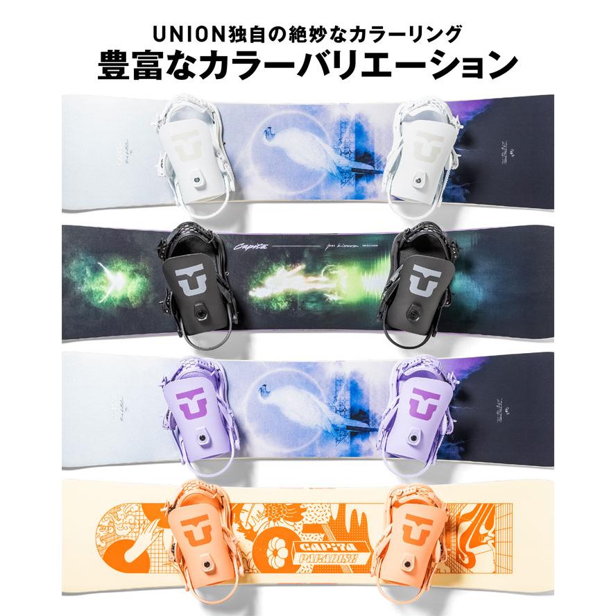 連休セールUNION パープル　 スノーボードビンディング レガシー 23-24 UNION BINDING [日本正規品]スノーボード ビンディング ユニオン