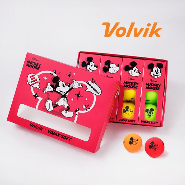 Volvik（ボルビック） ディズニーコラボ ミッキーマウス ゴルフボール