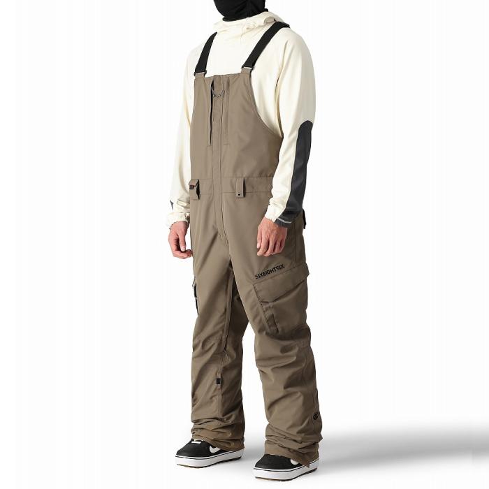 686 スノーボード ウェア ビブパンツ シックスエイトシックス