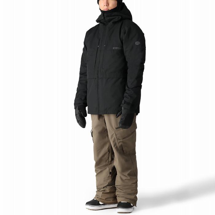 686 スノーボード ウェア ビブパンツ シックスエイトシックス SMARTY 3