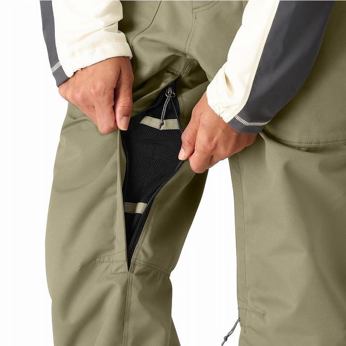 [日本正規品] スノーボード ウェア ビブパンツ シックスエイトシックス 2025 686 BLACK MAGIC INSULATED BIB Sage レディース 24-25_4