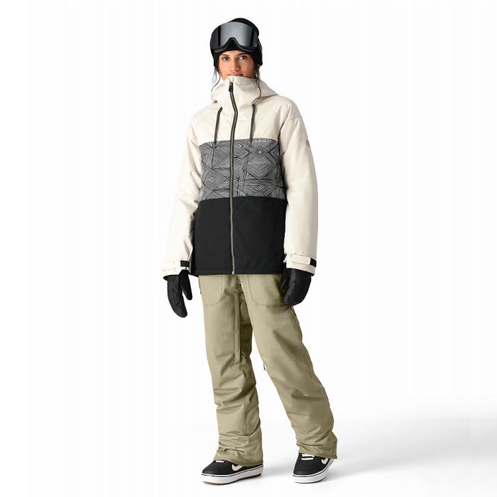 [日本正規品] スノーボード ウェア ビブパンツ シックスエイトシックス 2025 686 BLACK MAGIC INSULATED BIB Sage レディース 24-25_6