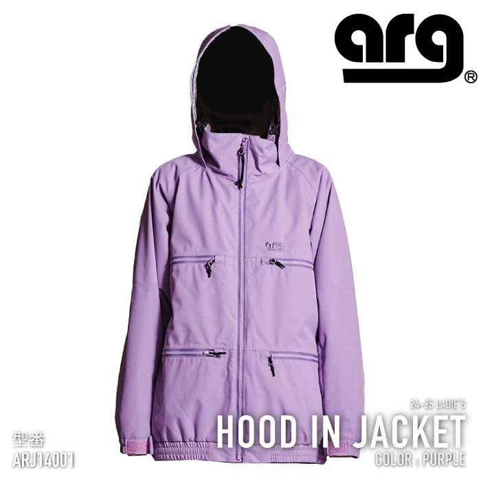 【新品】ARG レディース スノーボード ジャケット ウェア S ARG [日本正規品] スノーボード ウェア ジャケット ARG SNOWBOARD HOOD