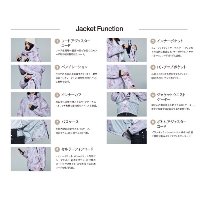 ARG [日本正規品] スノーボード ウェア ジャケット ARG SNOWBOARD