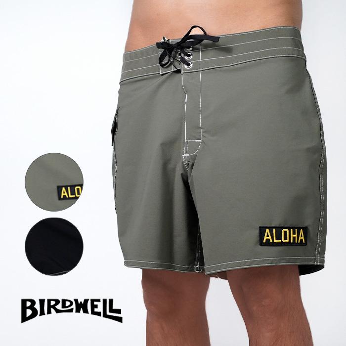 新品 WHR × BIRDWELL ボードショーツ 青 XL 水陸両用 BIRDWELL 水着 「BIRD WELL/バードウェル」300 Boardshorts 超