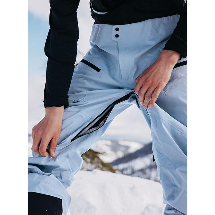 スノーボード ウェア ビブパンツ バートン BURTON Men's [ak] TUSK GORE-TEX PRO 3L BIB PANTS Dusty Blue メンズ 24-25 日本正規品 爆買の画像