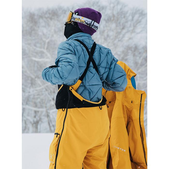 スノーボード ウェア ビブパンツ バートン BURTON Men's [ak] TUSK GORE-TEX PRO 3L BIB PANTS Goldenrod メンズ 24-25 日本正規品 爆買の画像