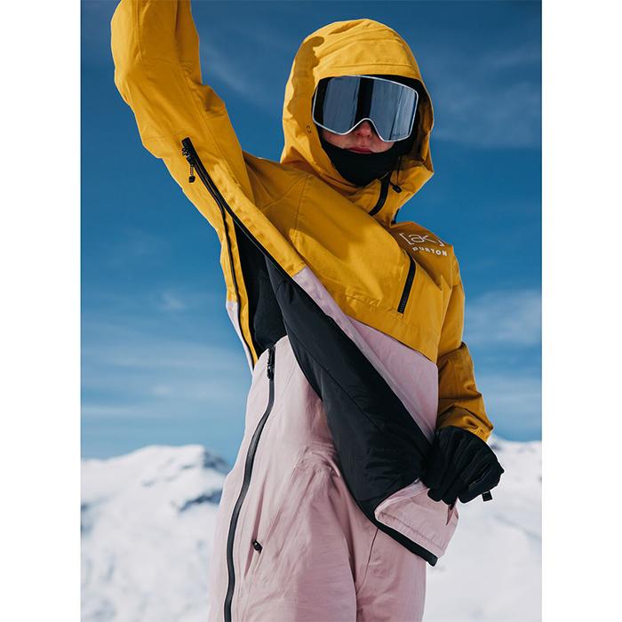 BURTON バートン スノボウエア L カーキ DRYRIDE レディース BURTON バートン スノボウエア L カーキ DRYRIDE レディース