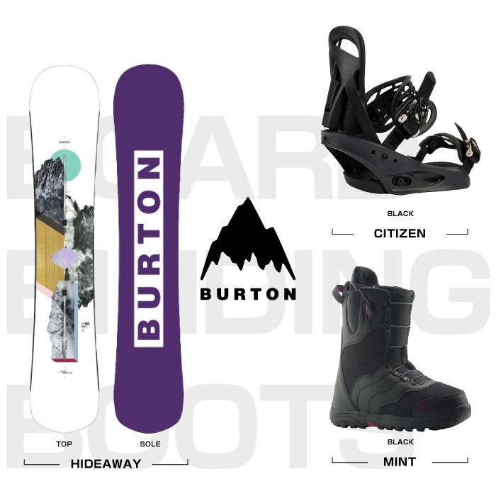 BURTON スノーボード - ビンディング ブーツ 3点セット バートン